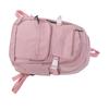 Women Travel Backpack Zipper Waterproof Adjustable Shoulder Strap Casual Carry On Laptop Backpack Pink 16in