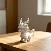 3D Printed Qilin Statue, Traditional Chinese Mythical Beast Figurine, Auspicious Wealth And Blessings Figurine for Desk, Feng Shui Ornament