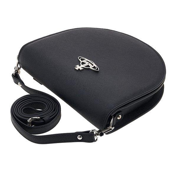 Vivienne WeStwood Vivienne WeStwood Women S Saffiano Saddle croSS Bag 43030097 L001n N402