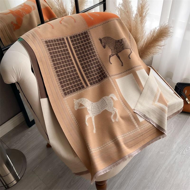 Cashmere Scarf for Women Thick Warm Winter Blanket Brand Female Luxury Quality Shawl Wrap Bufanda Poncho Echarpe Pashmina