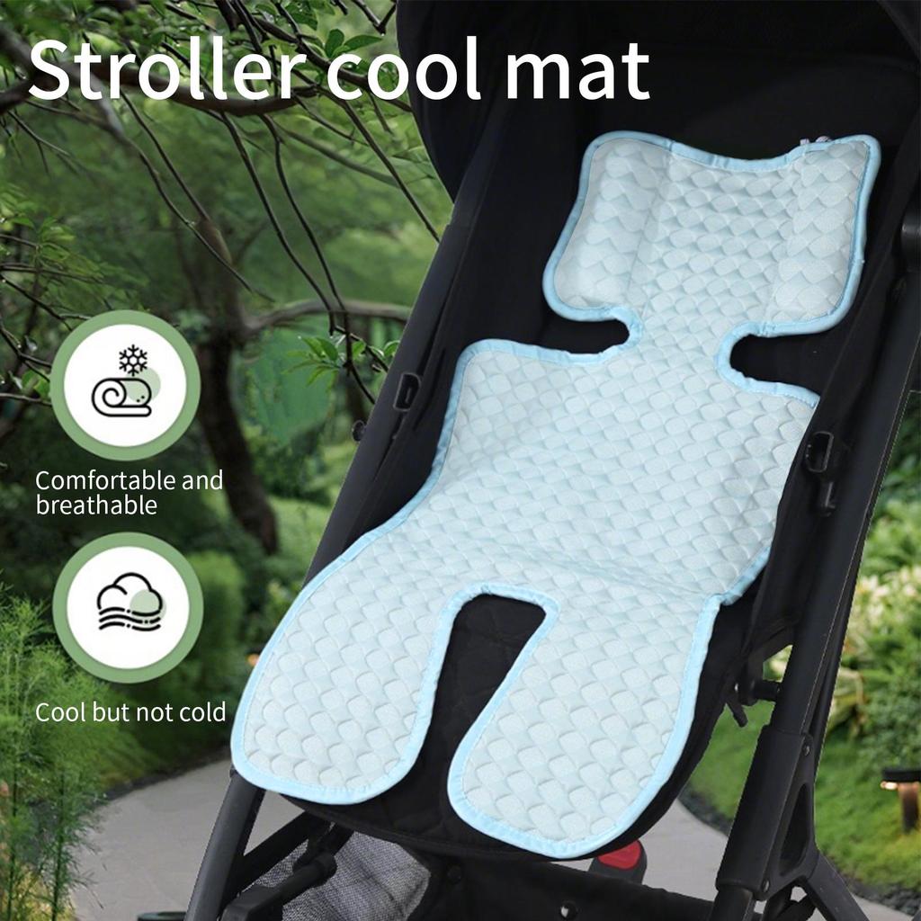 Stroller Cooling Pad Portable Baby Cooling Pad Breathable Cooler Mat for Stroller Child Safety Seat Toddler High Chair Cold