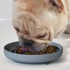 Silicone Pet Slow Feeding Bowl Anti-Choking Non-slip Easy Clean Slow Down Eating Puzzle Feeder for Medium Large Breed Dogs Cats