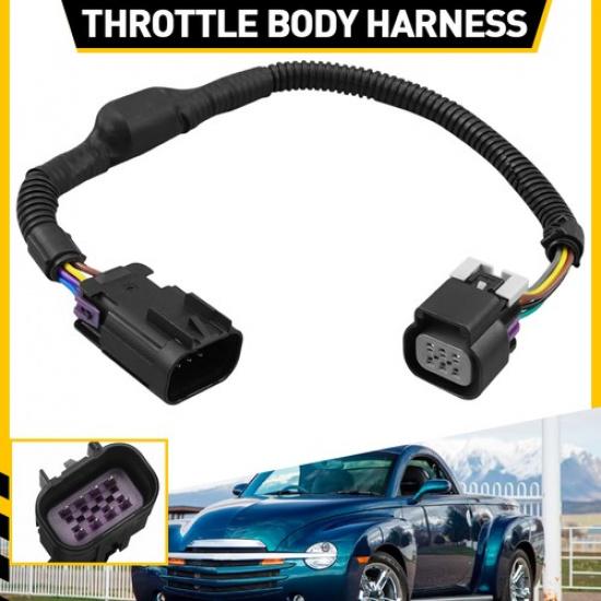 

8 Pin To 6 Pin Throttle Body Adapter Harness 25383922 For 2003-07 GM Trucks V8 A