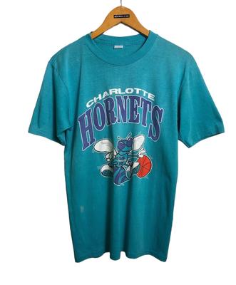 Vintage 90er Charlotte Hornets NBA Basketball T-Shirt