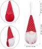 10 Pcs Random Color Christmas Zhuru Pendant Plush Doll, Manual Decoration, Swedish Gnome, Santa Holiday Decor