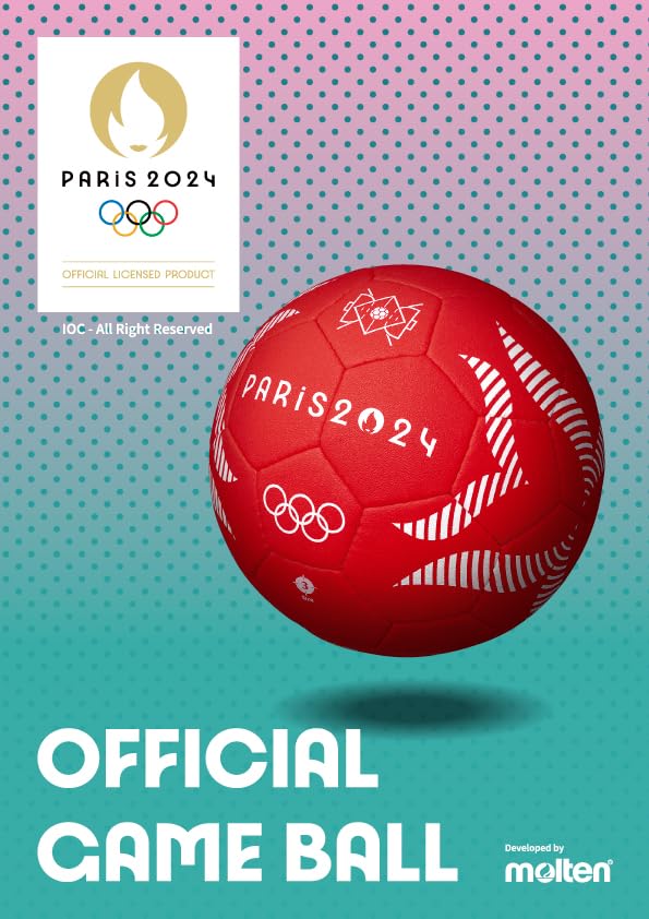 Molten A5000 Paris Olympic Licensed Handball H2A5000-S4F