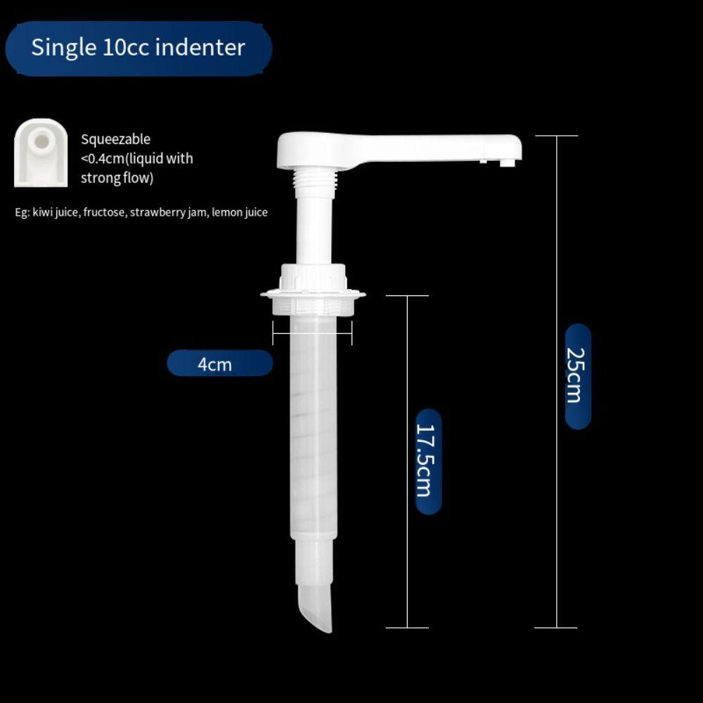 Stainless Steel Syrup Fructose Squeeze Bottle 1/2/3 Head Condiment Squeeze Pump  for Jam Ketchup
