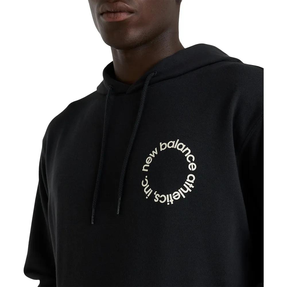 New Balance Толстовка с капюшоном Circular Logo