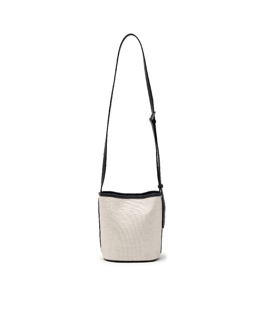 Mlb Basic Canvas Mini Bucket Bag Ny (Ivory)