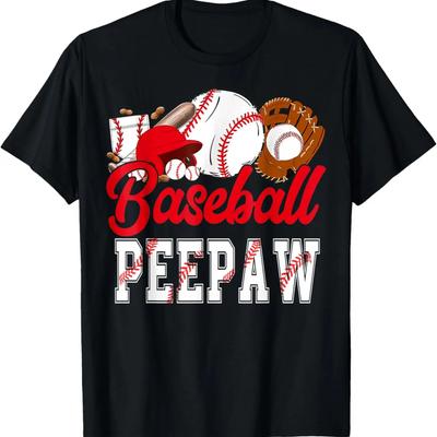 Baseball Peepaw Cute Baseball Lover T-Shirt