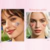Nostalgie Soccer Face Tattoos Stickers, Waterproof Temporary Body Art for Sports Fans, Football Team Party Makeup Decals Game Day