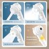 Bathroom Shower Head Replacement with Stop Button, Bear Theme Hand Shower Head for Daily Family Bath Use and Care