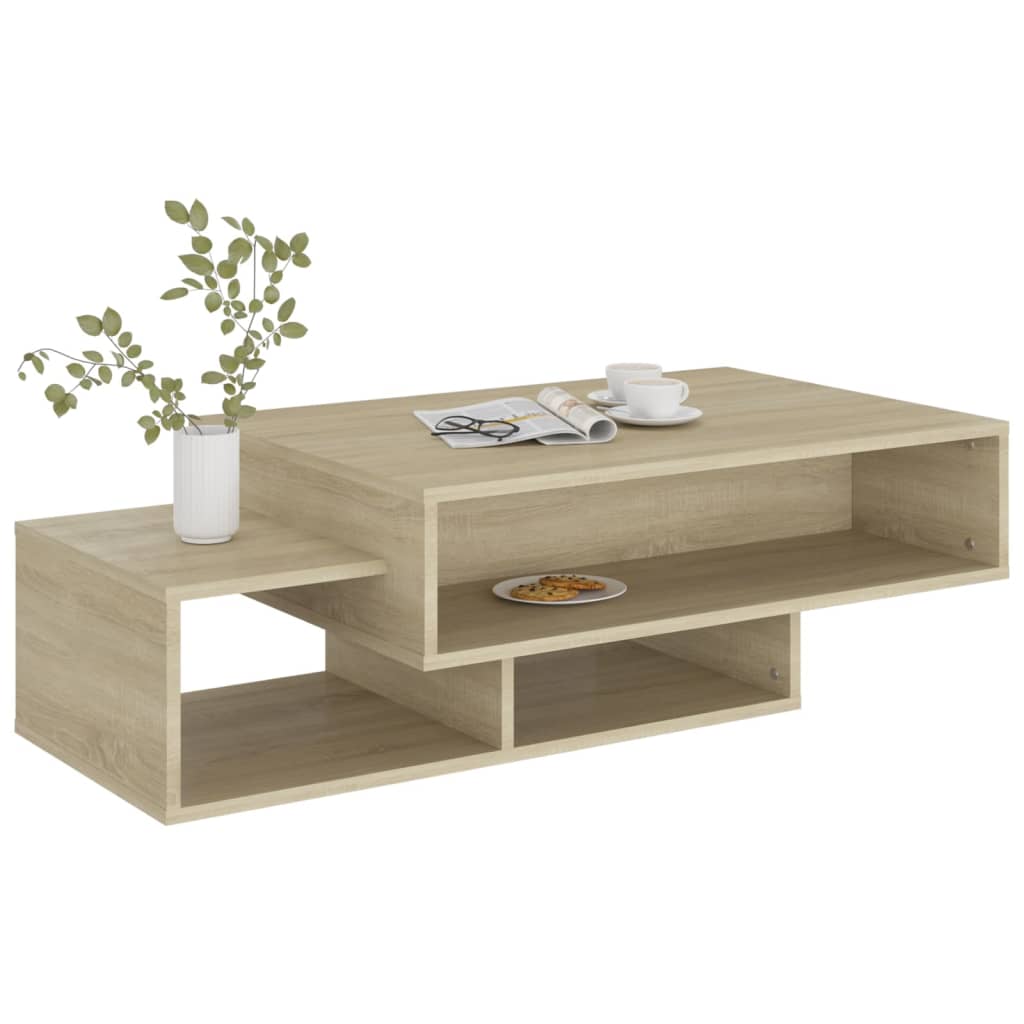  Coffee Table, Sonoma Oak, 105x55x32cm, Wood-based Material