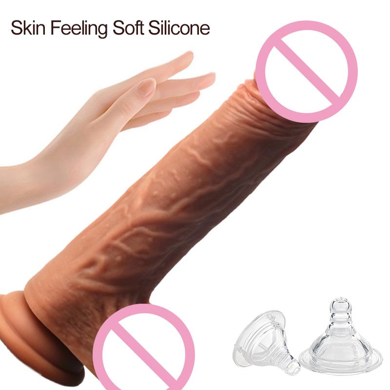 Big Dildo Vibrator Automatic Telescopic Heating Vibrators Penis Suction Cup Dildo Realistic Dildos For Women Sex Toys For Womans