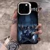 1pc Band M-MegadethS Rock Metal Phone Cases For IPhone 17 16 15 14 13 12 11 Plus Pro Max Pro Color Matte Cover