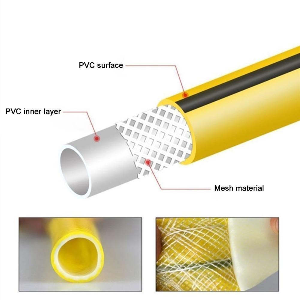 Pistol de pulverizare de înaltă presiune pentru spălat auto cu furtun de 10 m Pistol de apă de grădină Pulverizator de furtun de apă din metal multifuncțional pentru spălarea mașinilor