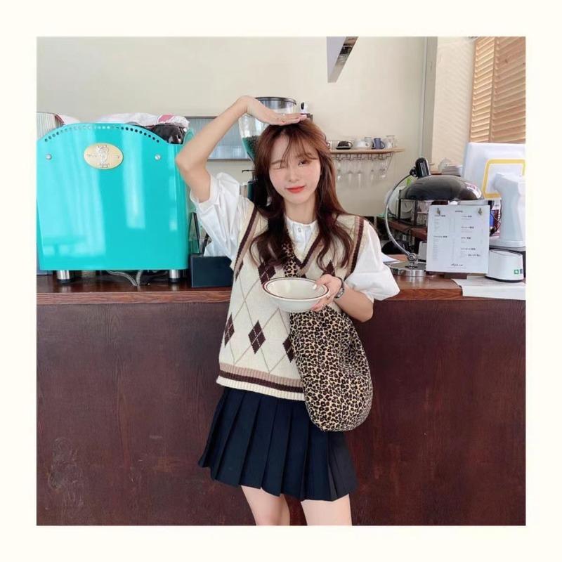 New Commuter Versatile Large Capacity Leopard Print Tote Bag