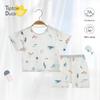 Qiaojiao Duck Kids' Summer Cotton Pajama Set