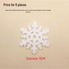 Christmas Snowflake String Set: Festive Decorations with Snowflake Pieces