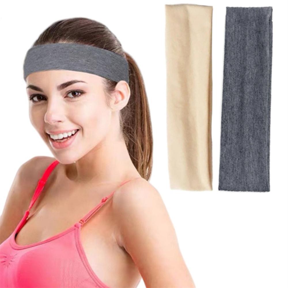 1pc Sports Headband Fitness Hairbands Woman Hair Wrap Elastic Cycling Yoga Running Exercising Sweatband