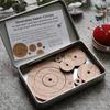 Wooden Circle Quilting Templates Space Tracing DIY Sewing Craft Tools Quilting Stencils for a Variety of Sewing Projects