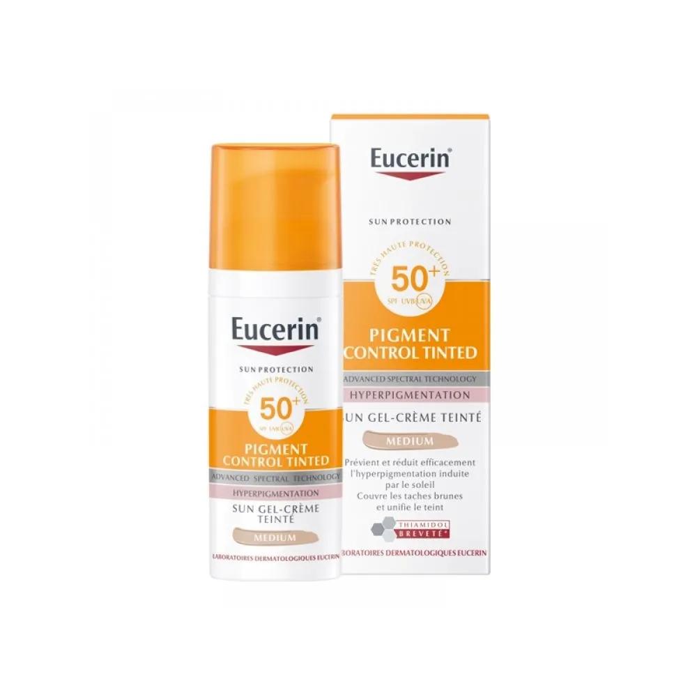 Eucerin Pigment Control Sun Tinted Cream-Gel SPF50+ 50ml