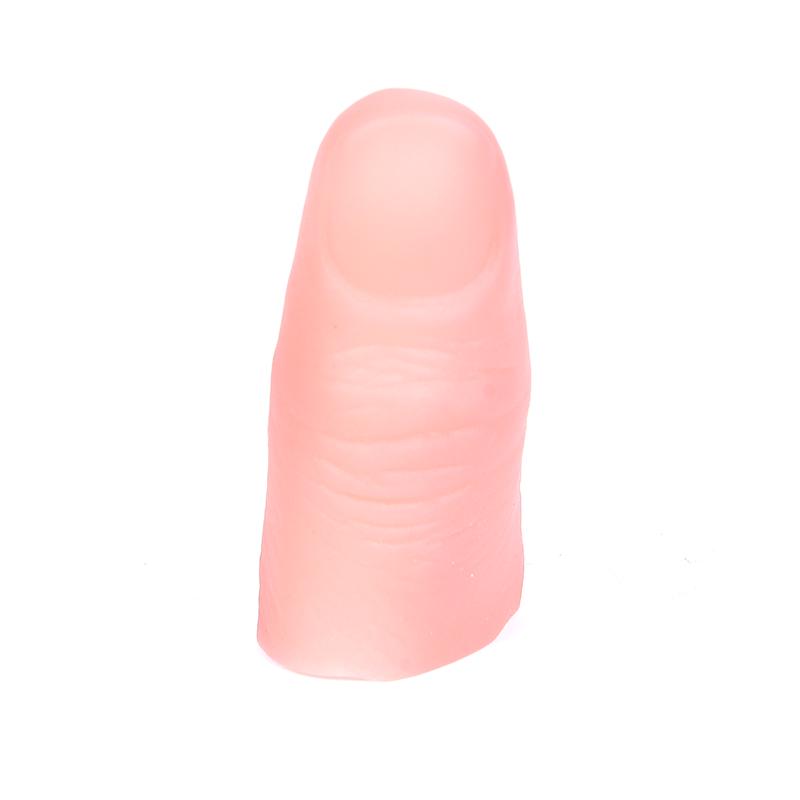 3 szt./zestaw Fałszywa Miękka Końcówka Kciuka Palec Fałszywy Magiczny Pojawiający się Palec Sztuczka Rekwizyt