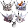 Hammock for Rat Guinea Pig Hamster Cage Double Thick Plush Warm Hanging Tree Bed Small Animal House Nest Sleeping Bag Pet Supply