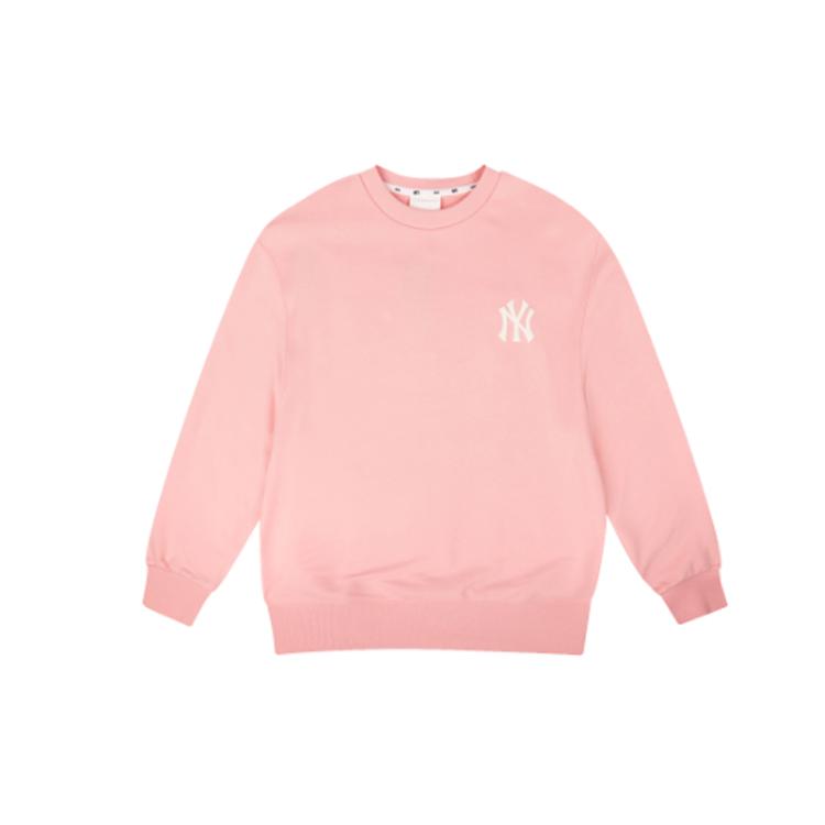 New MLB New York Yankees Sweatshirt Unisex Pink 31MT21941-50P