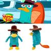 9.8in Perry The Platypus Plush Doll Soft Stuffed Animal Toy Kids Xmas Gift