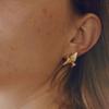 YUSOWA TWIN BARCHAN EARRING (GOLD)