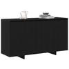 Sideboard in Black Oak Look 135 x 41 x 75 cm Engineered Wood