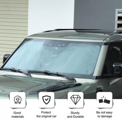 Schwarzer Auto-Sonnenschutz Windschutzscheiben-Fenster-Sonnenschutzabdeckung für LR Defender -24