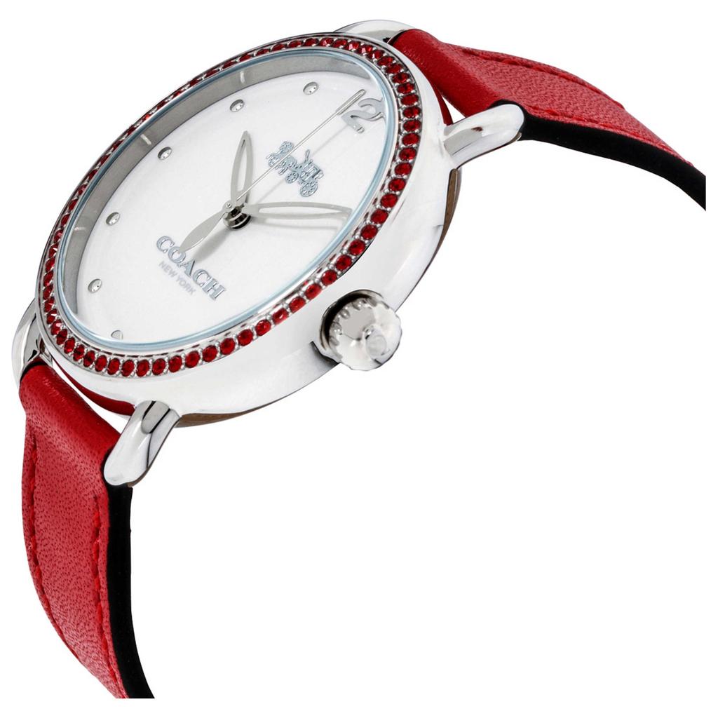 Coach Delancey Crystal White Dial Ladies Watch 14502878