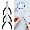 3pcs Jewelry Pliers Collection for DIY Projects Wire Cutter Metal Beading Tool