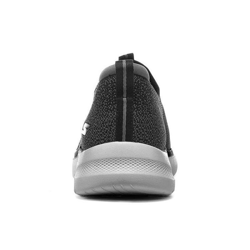 Skechers Go Walk 6 Men Fabric Comfort Low Top Casual Shoes Black 216202-BLK