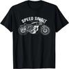 Retro Vintage Cafe Racer Motorcycle - Speed Spirit T-Shirt