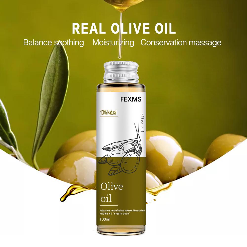 100% Natural Organic Olive Oil. Day Night Moisturizer for Skin Hair Care Face Cuticle Nail Care Natural Body Oils 100ml