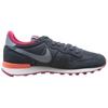 Nike Internationalist Comfortable Versatile Non-Slip Durable Low-Top Running Shoes Women Sneaker Gray Red 629684-006