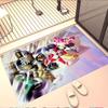 Mighty Morphin Power Rangers Print Rug, Washable Floor Carpet, For Entryway Dorm Laundry Room Office Study, Home Decor Birthday Christmas Gift