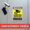 Sisteme de control acces și alarme – Semne de protecție