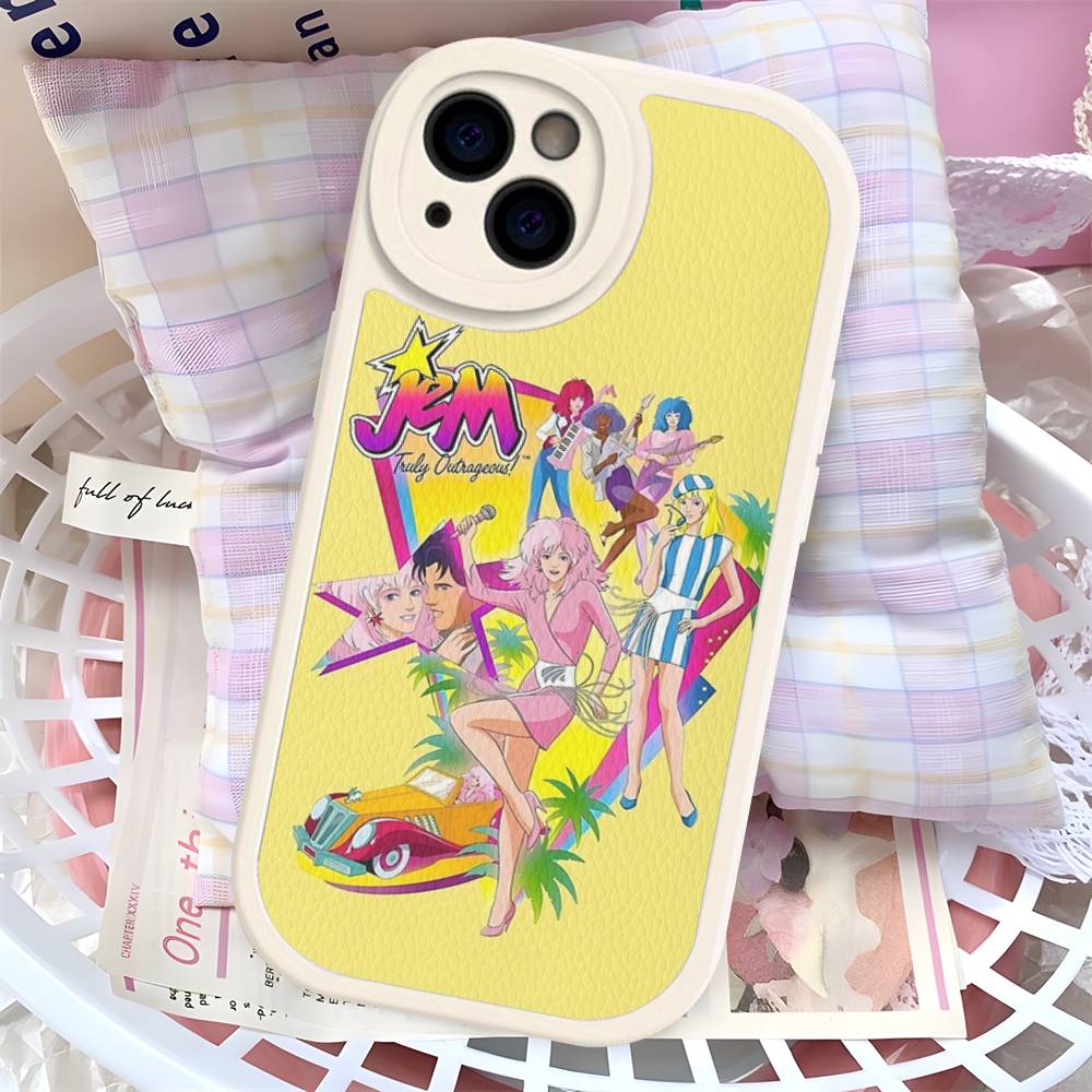 

J-Jem And The Holograms Phone Case For IPhone 11 12 13 14 15 16 Pro Max Plus Leather Cover 11 pro max
