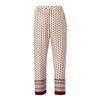 Triumph Women S Garden Flower Poly Fleece Border 3 4 pantS Tewlf711crm