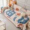 INS Style Chenille Sofa Cover Towel Cartoon Sofa Cover Universal Cover Four Seasons Universal Non-Slip Sofa Slipcover