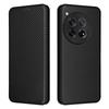 Carbon Fiber Magnetic Leather Flip Cover Case for Oneplus 13 12 12R 11R 10 9 Pro 8T 8 Pro 7T 6T Nord4 Shell Wallet Card Holder