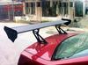 Universal No-Drill Black Aluminum Rear Spoiler for Sedans
