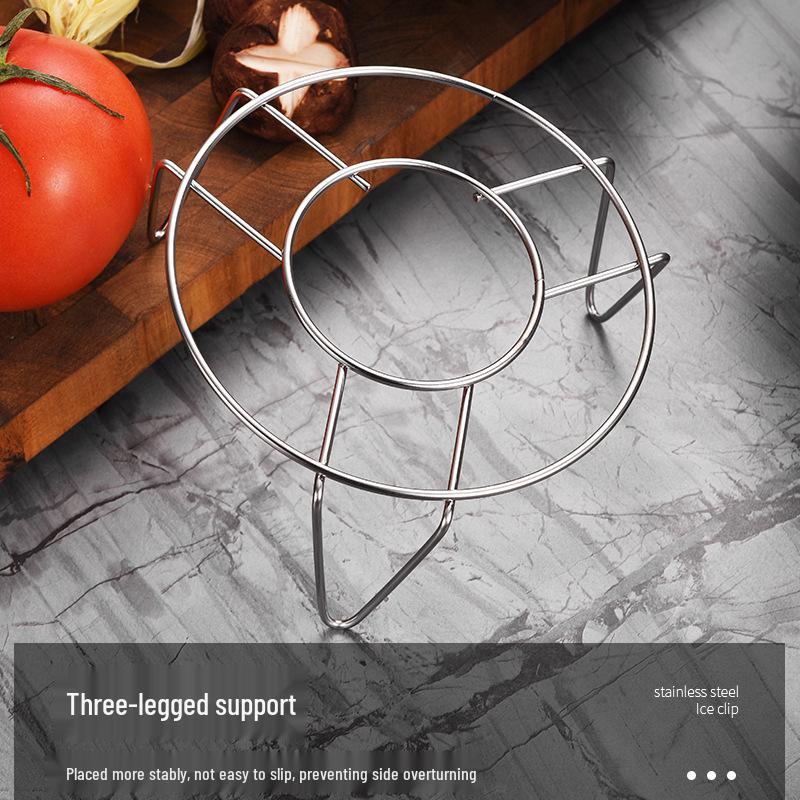 Non-Magnetic Stainless Steel 12cm Tripod Steaming Rack