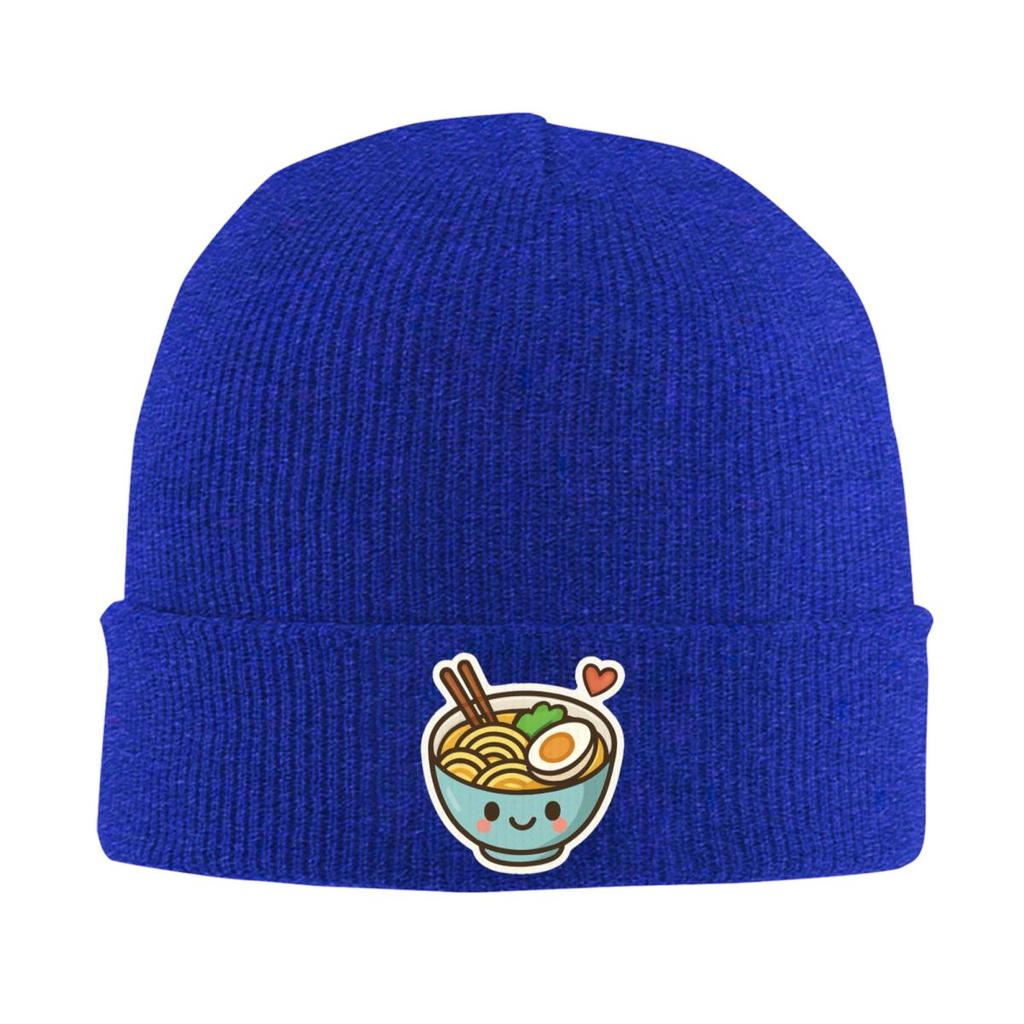 Kawaii RaUnisex Schüssel Warme Strickmütze Winter Strickmütze Mütze Beanie Hip Hop Caps für Unisex