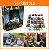 Splendor Brettspiel Vollständige Englische Version Schachtel für Heimparty mit Sammelkarten