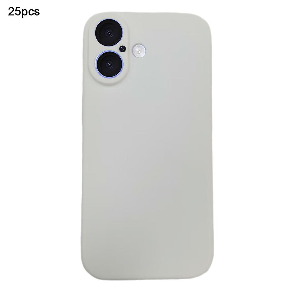 Bulk Purchasing 25Pcs For iPhone 17 Case 1.2mm TPU Matte Phone Cover